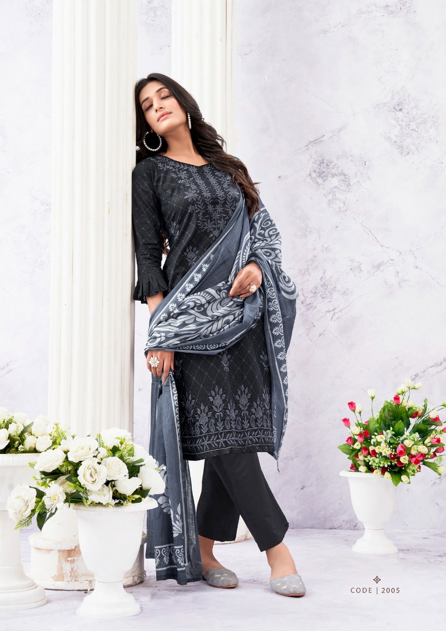 Keval Kafiya 2 Karachi Cotton Fancy Casual Wear Printed Dress Material Collection